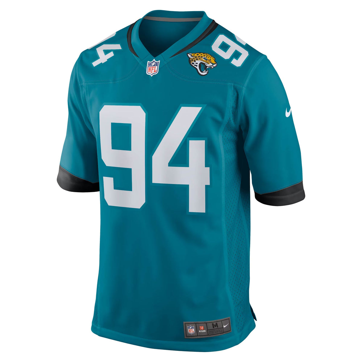 Jacksonville Jaguars Maason Smith Teal Team Game Jersey