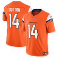 Denver Broncos Courtland Sutton Orange Mile High Collection Vapor F.U.S.E. Limited Jersey