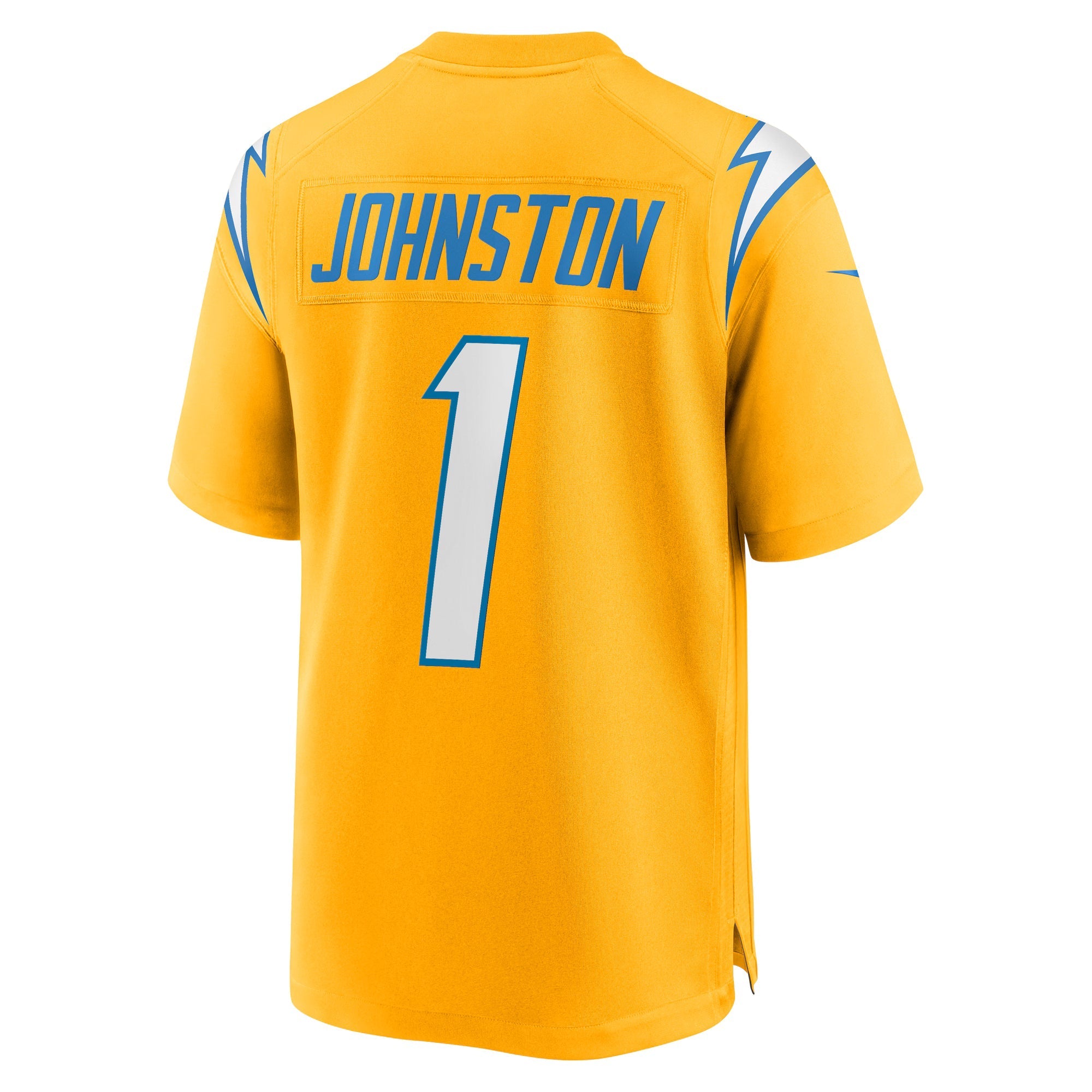Los Angeles Chargers Quentin Johnston Gold Alternate Charger Power Game Player Jersey