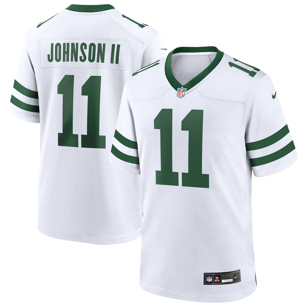 New York Jets Jermaine Johnson II Legacy White Game Jersey