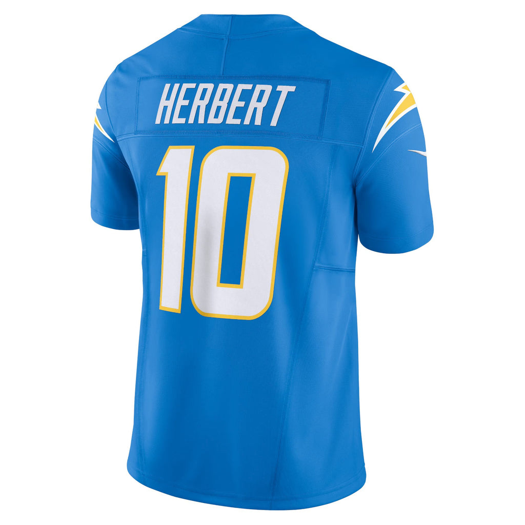 Los Angeles Chargers Justin Herbert Powder Blue Vapor F.U.S.E. Limited Jersey