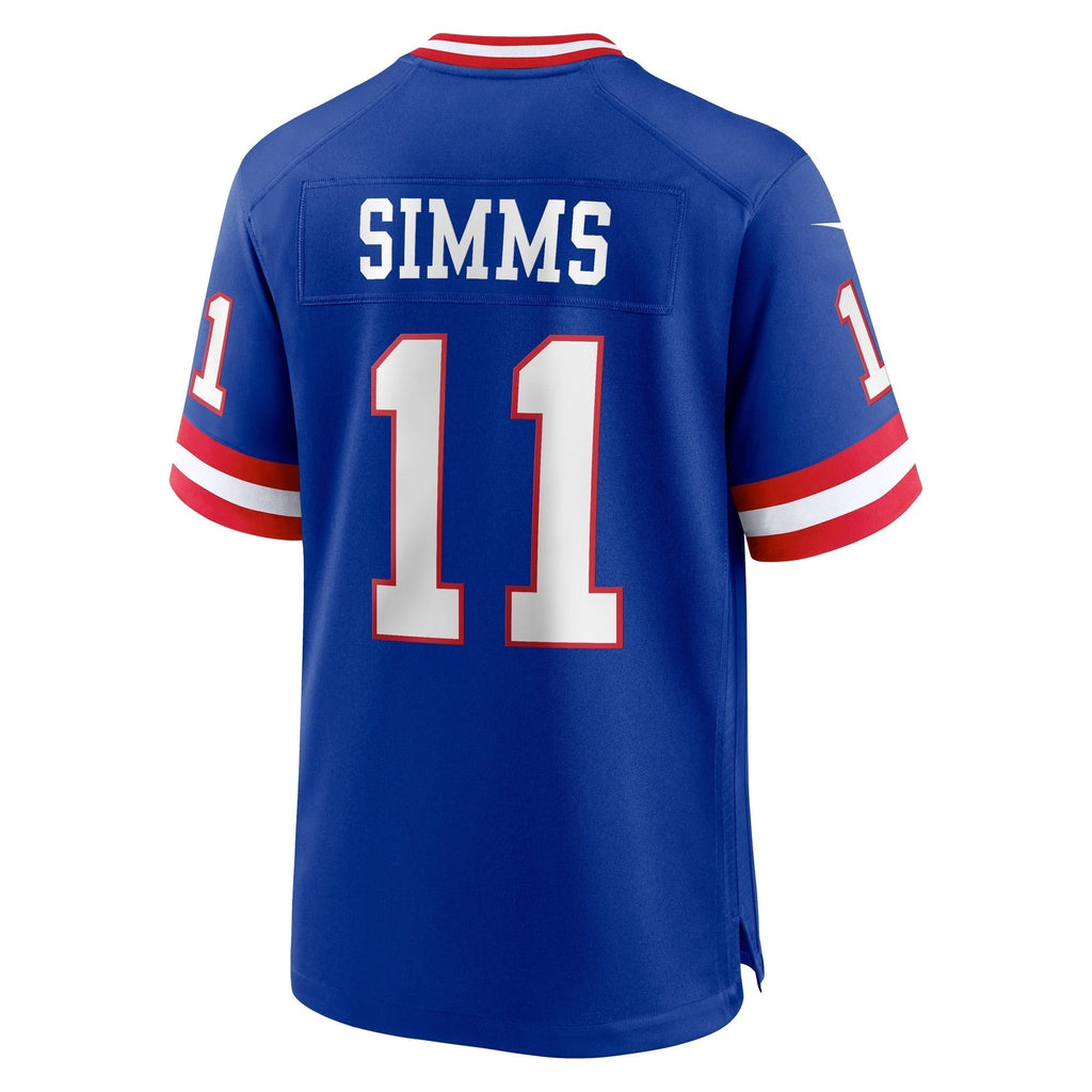 Phil Simms New York Giants Nike Classic Retired   Game Jersey - Royal