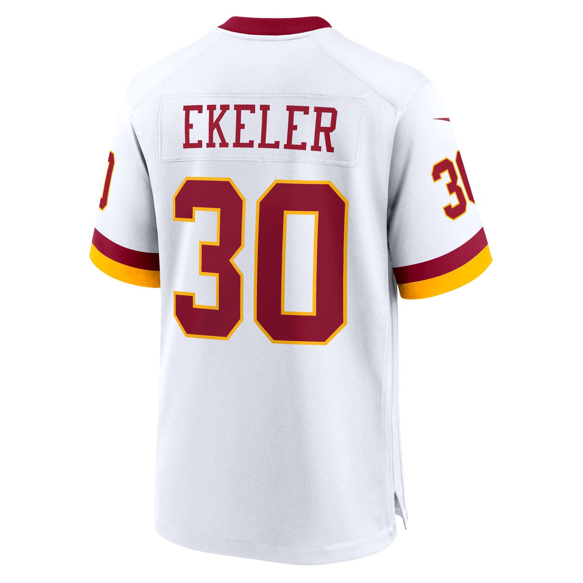 Washington Commanders Austin Ekeler White Game Super Bowl Era Jersey