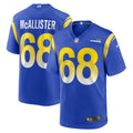 Los Angeles Rams Mike McAllister Royal Home Game Jersey