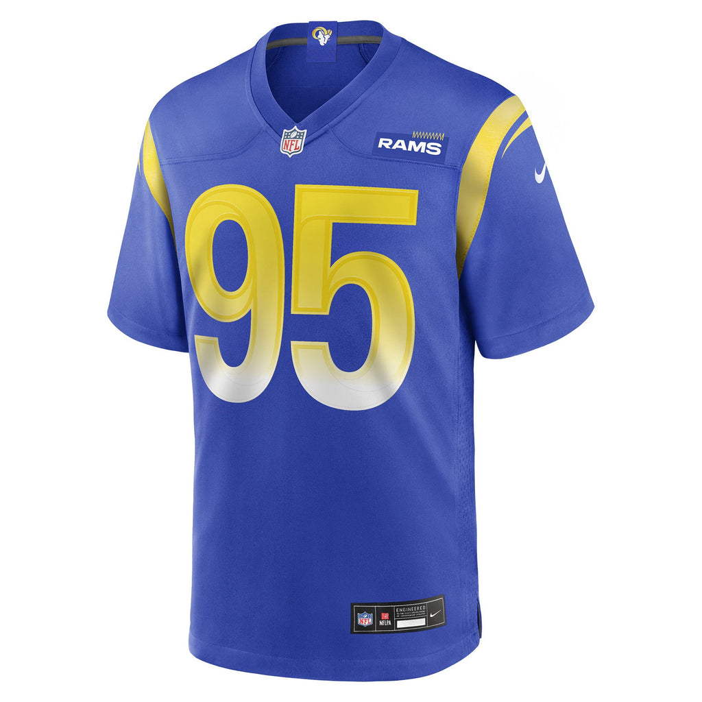 Los Angeles Rams Poona Ford Royal Team Game Jersey