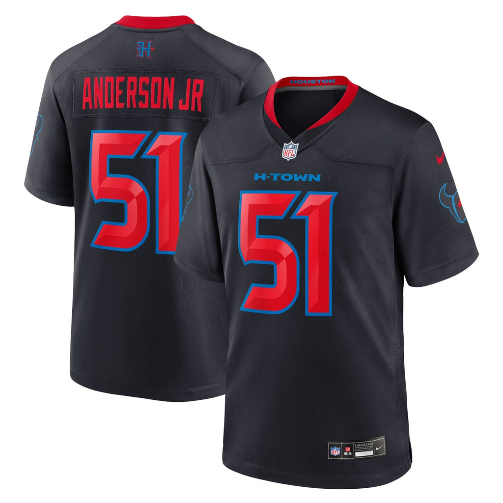 Houston Texans Will Anderson Jr. Navy Alternate Game Jersey