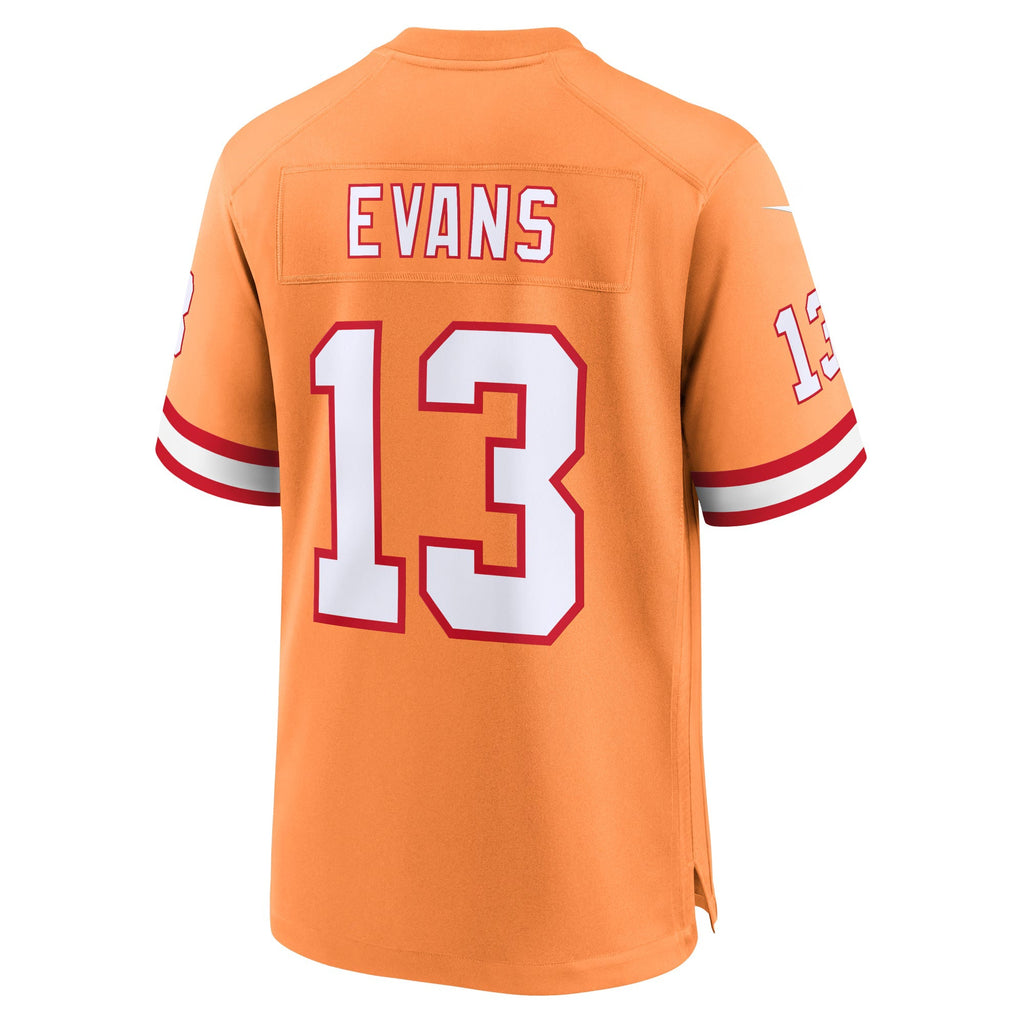 Tampa Bay Buccaneers Mike Evans Orange Throwback Game Jersey