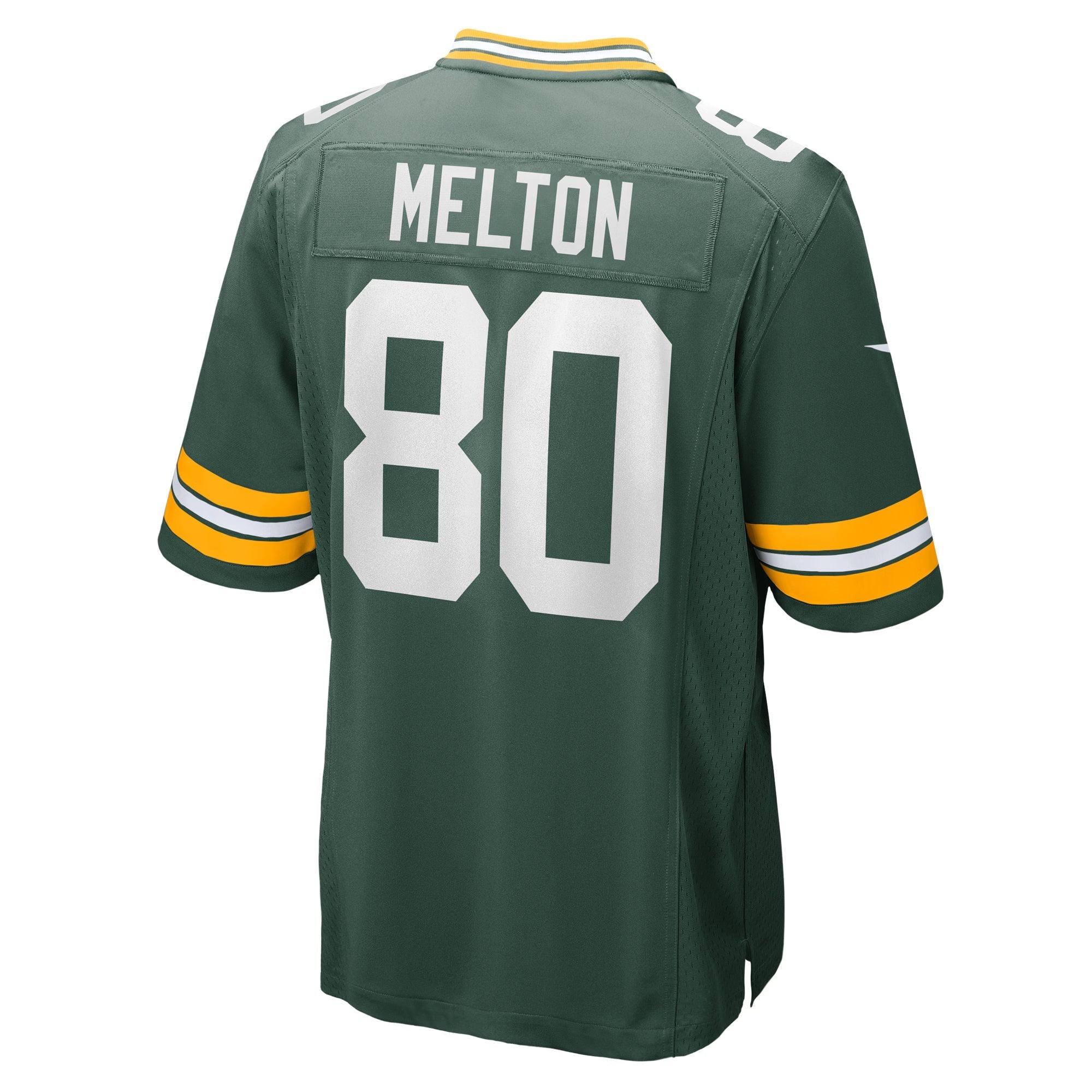 Green Bay Packers Bo Melton Green Home Game Player Jersey