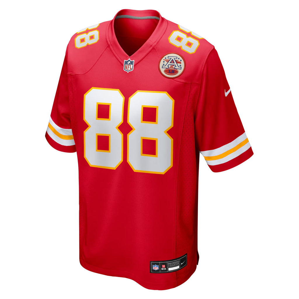 Kansas City Chiefs Jake Briningstool Red Team Game Jersey