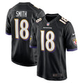 Baltimore Ravens Roquan Smith Black Alternate Game Jersey
