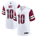 Washington Commanders Tress Way White Game Jersey