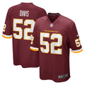 Washington Football Team Jamin Davis Burgundy Game Jersey