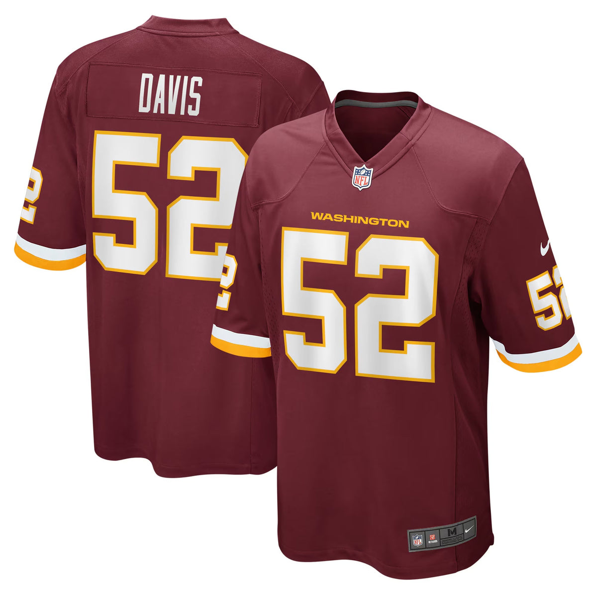 Washington Football Team Jamin Davis Burgundy Game Jersey