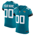 Jacksonville Jaguars Teal Vapor F.U.S.E. Elite Custom Jersey