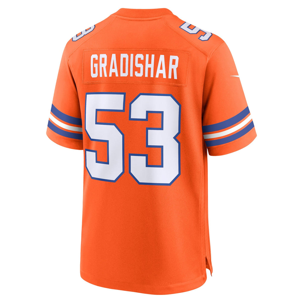 Denver Broncos Randy Gradishar Orange Retired Player Alternate Game Jersey