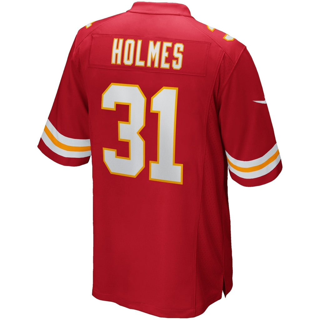 Priest Holmes Kansas City Chiefs Nike Game Retired   Jersey - Red