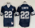 Men's Dallas Cowboys Emmitt Smith Navy Legacy Replica Player jersey