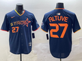 Men's Houston Astros Jose Altuve #27 Navy 2025 City Connect Limited Player jersey