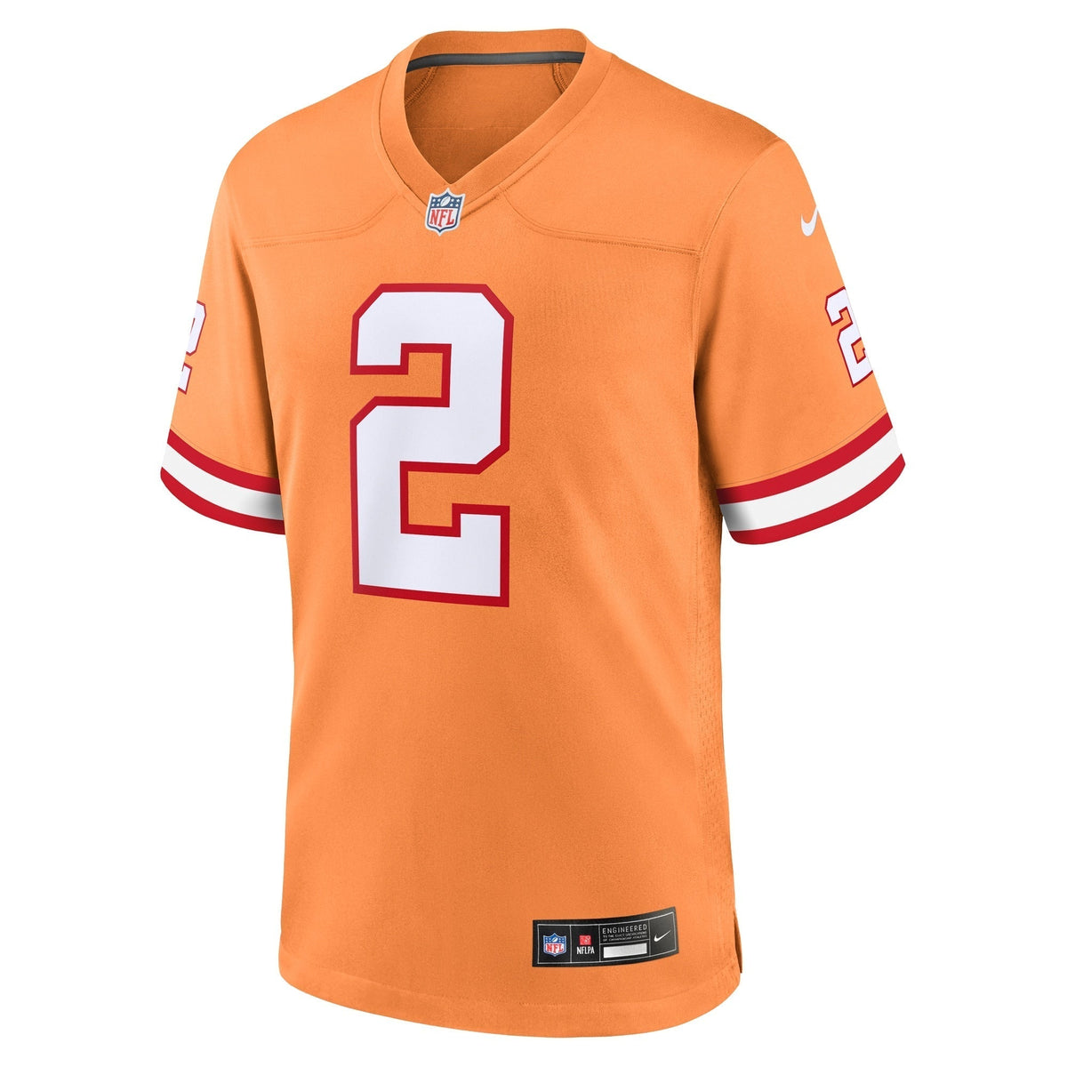 Kyle Trask Tampa Bay Buccaneers Nike Throwback Game Jersey - Orange