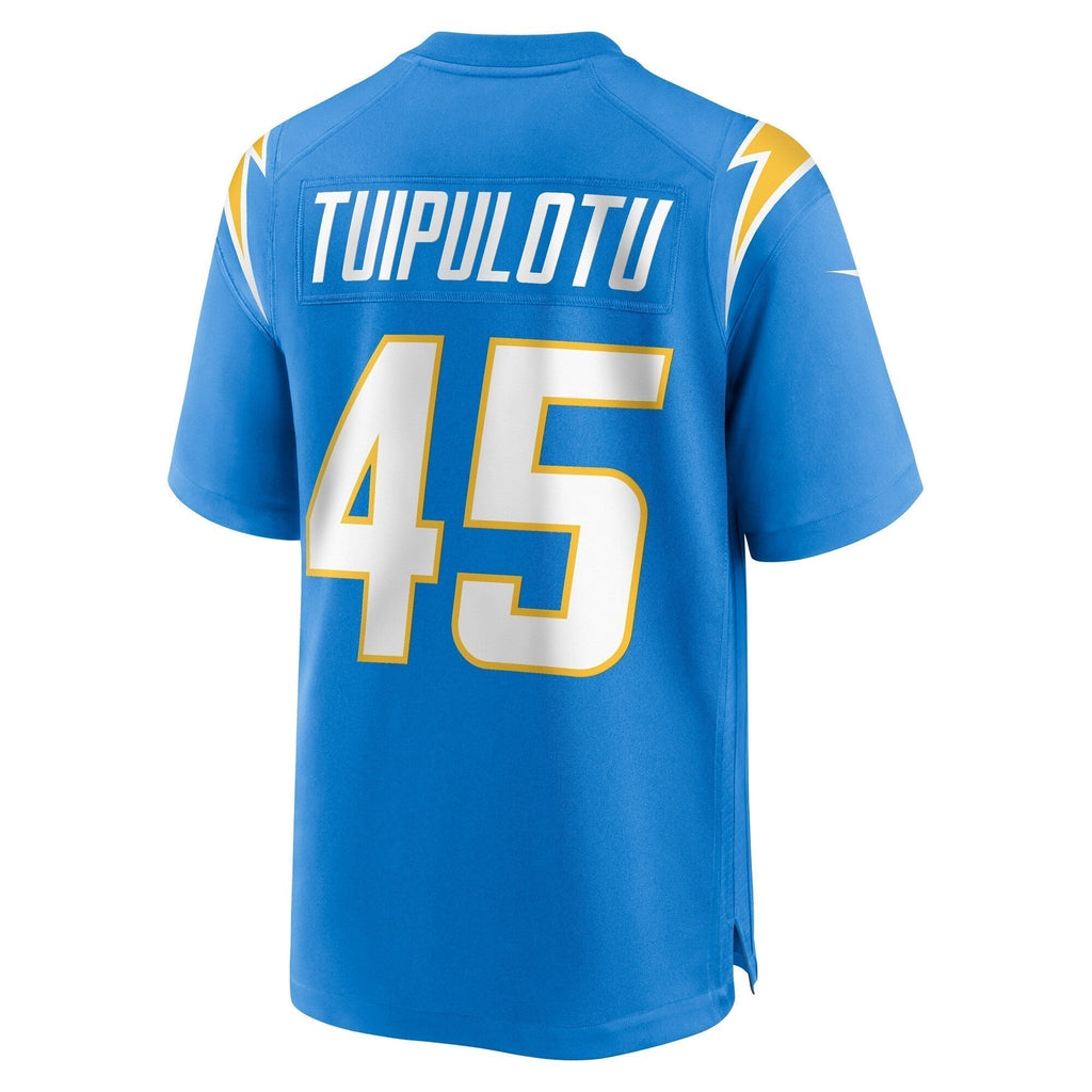 Tuli Tuipulotu Los Angeles Chargers Nike Team Game Jersey - Powder Blue