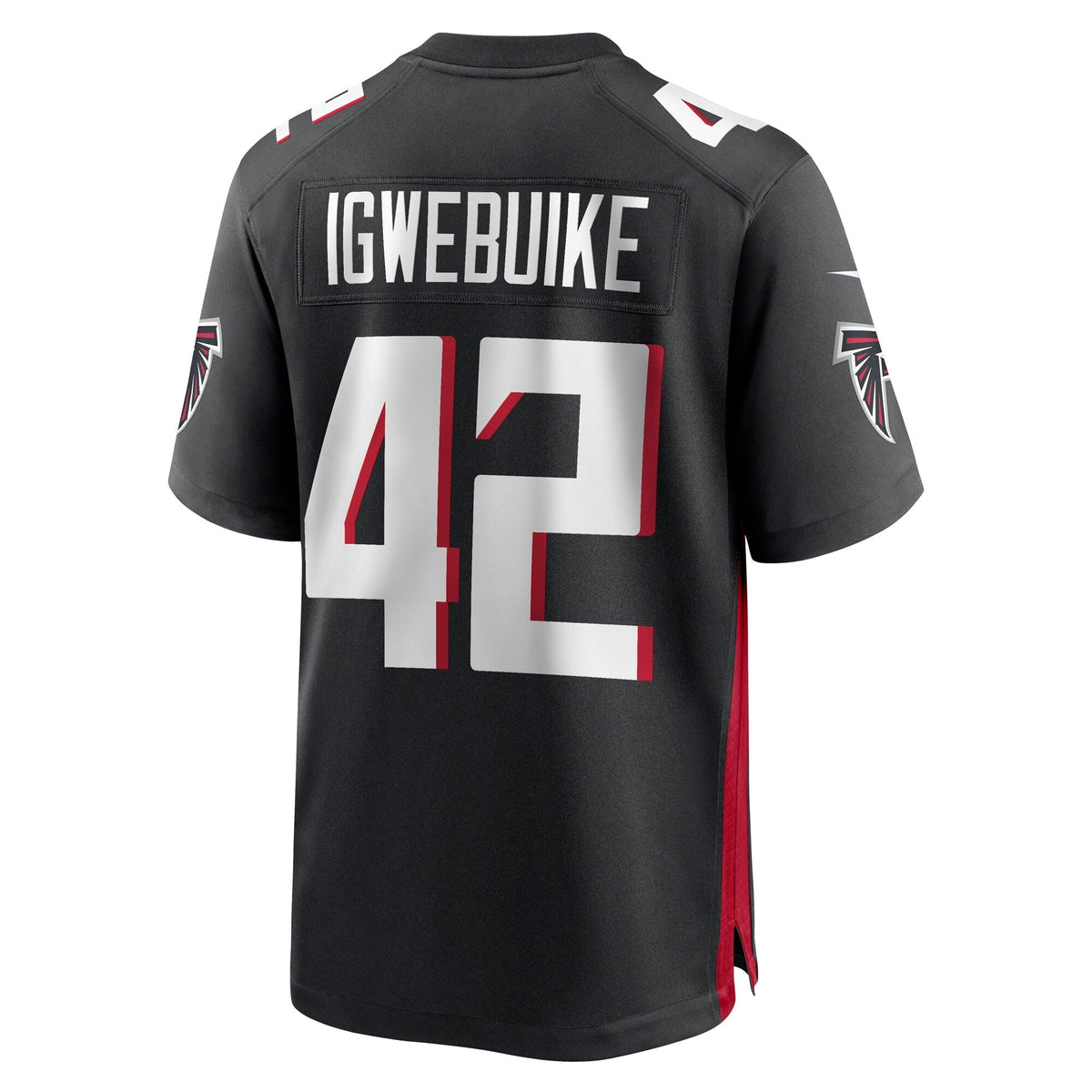 Godwin Igwebuike Atlanta Falcons Nike  Game Jersey -  Black
