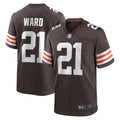 Cleveland Browns Denzel Ward Brown Game Jersey
