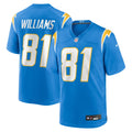 Los Angeles Chargers Mike Williams Powder Blue Team Game Jersey