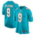 Miami Dolphins Ifeatu Melifonwu Aqua Team Game Jersey