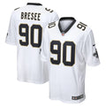 New Orleans Saints Bryan Bresee White Game Jersey
