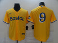 Men's Boston Red Sox Ted Williams #9 Gold City Connect Replica Player jersey