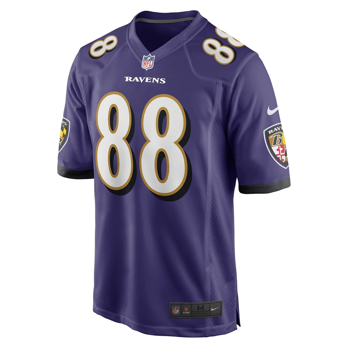 Charlie Kolar Baltimore Ravens Nike   Game Jersey - Purple