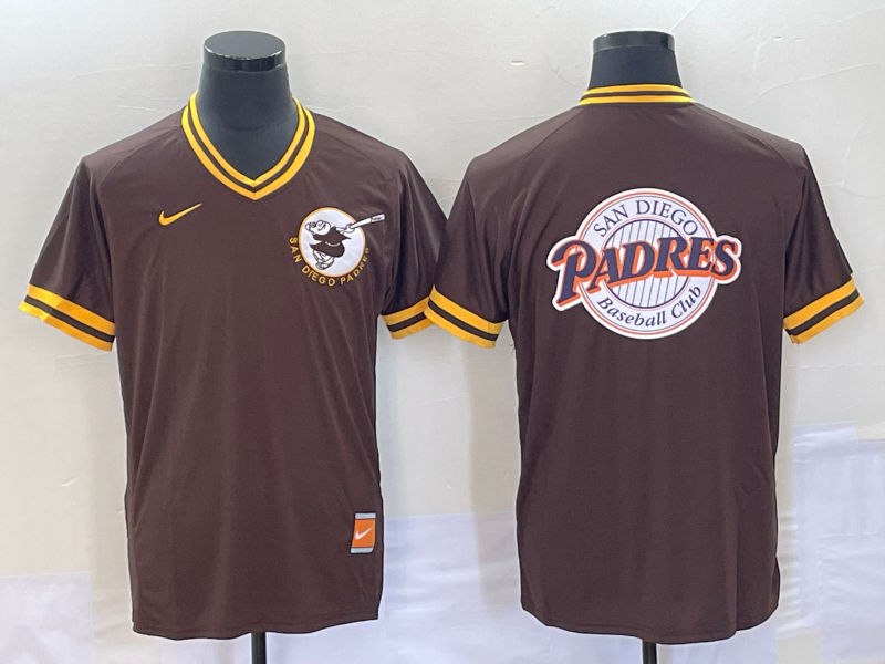 Men's San Diego Padres Brown Cooperstown Collection Player jersey