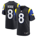 Los Angeles Rams Jared Verse Midnight Blue 2025 Rivalries Collection Game Jersey