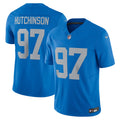 Detroit Lions Aidan Hutchinson Blue Vapor F.U.S.E. Alternate Limited Jersey
