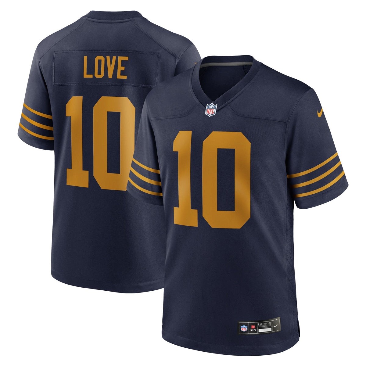 Green Bay Packers Jordan Love Navy The 1923 Classic Game Jersey