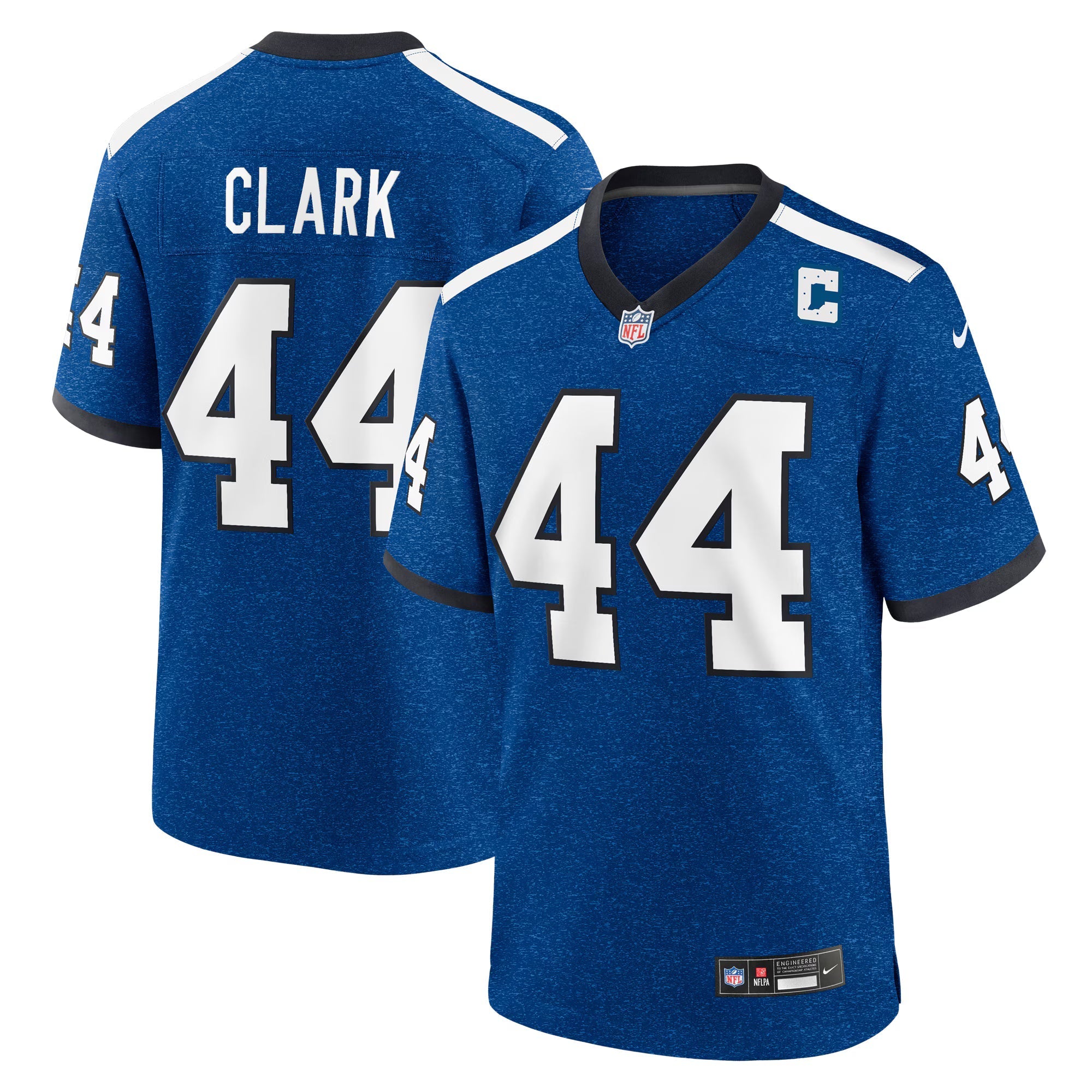Indianapolis Colts Dallas Clark Blue Retired Player Alternate Game Jersey