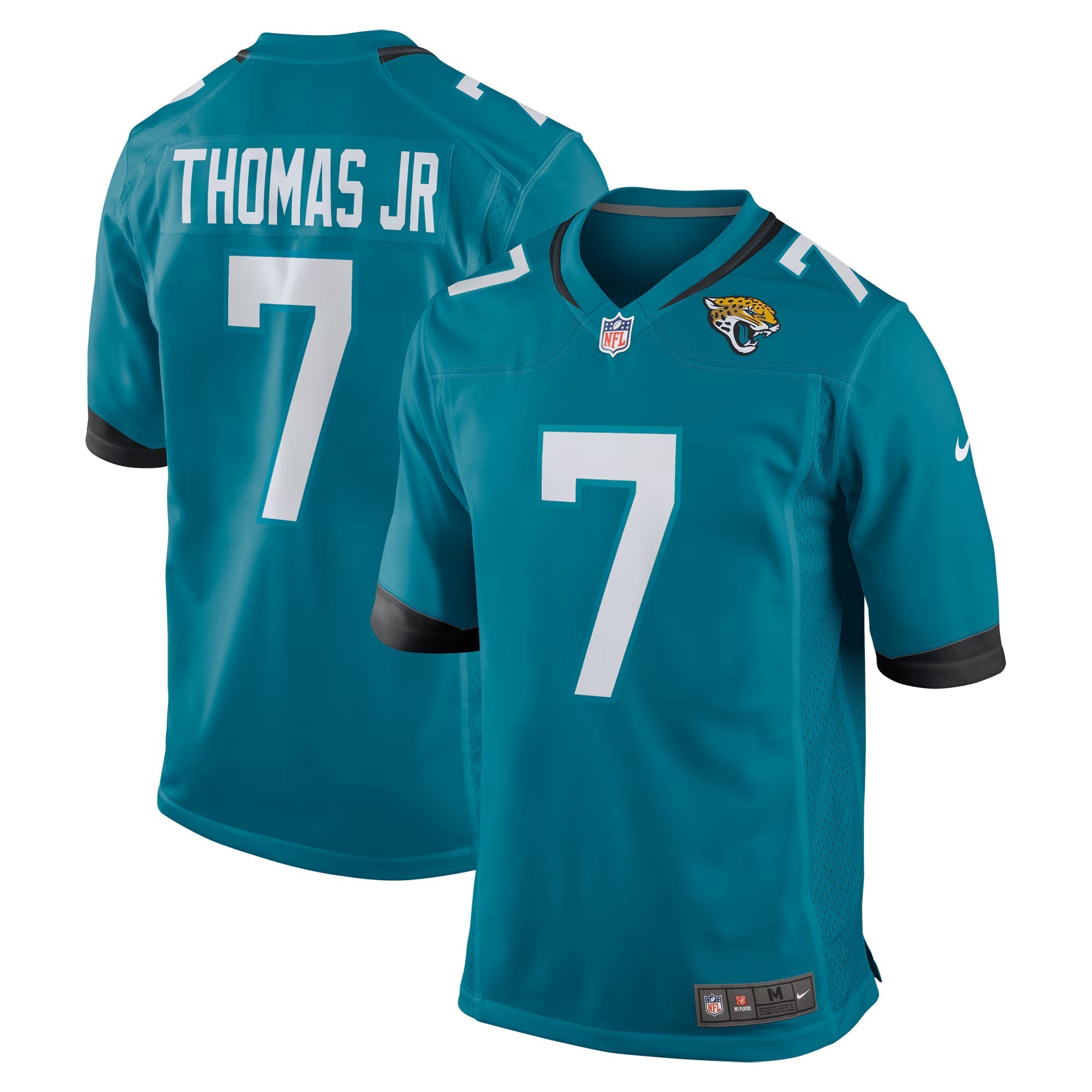 Jacksonville Jaguars Brian Thomas Jr Teal Player Game Jersey