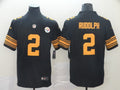 Men's Pittsburgh Steelers Mason Rudolph #2 Black Alternate Legend jersey