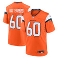 Denver Broncos Luke Wattenberg Orange Team Game Jersey