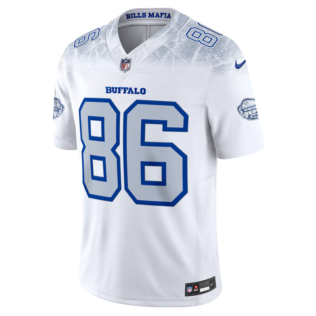 Buffalo Bills Dalton Kincaid White 2025 Rivalries Collection Limited Jersey