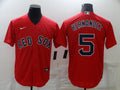 Men's Boston Red Sox Enrique Hernandez #5 Red Replica Baseball jersey