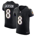 Baltimore Ravens Lamar Jackson Black Alternate Vapor F.U.S.E. Elite Jersey