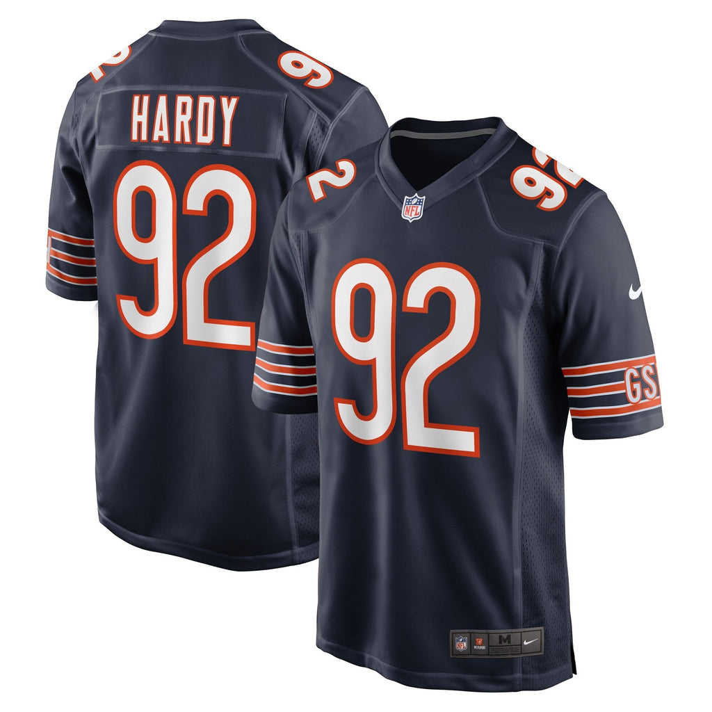 Chicago Bears Daniel Hardy Navy Team Game Jersey