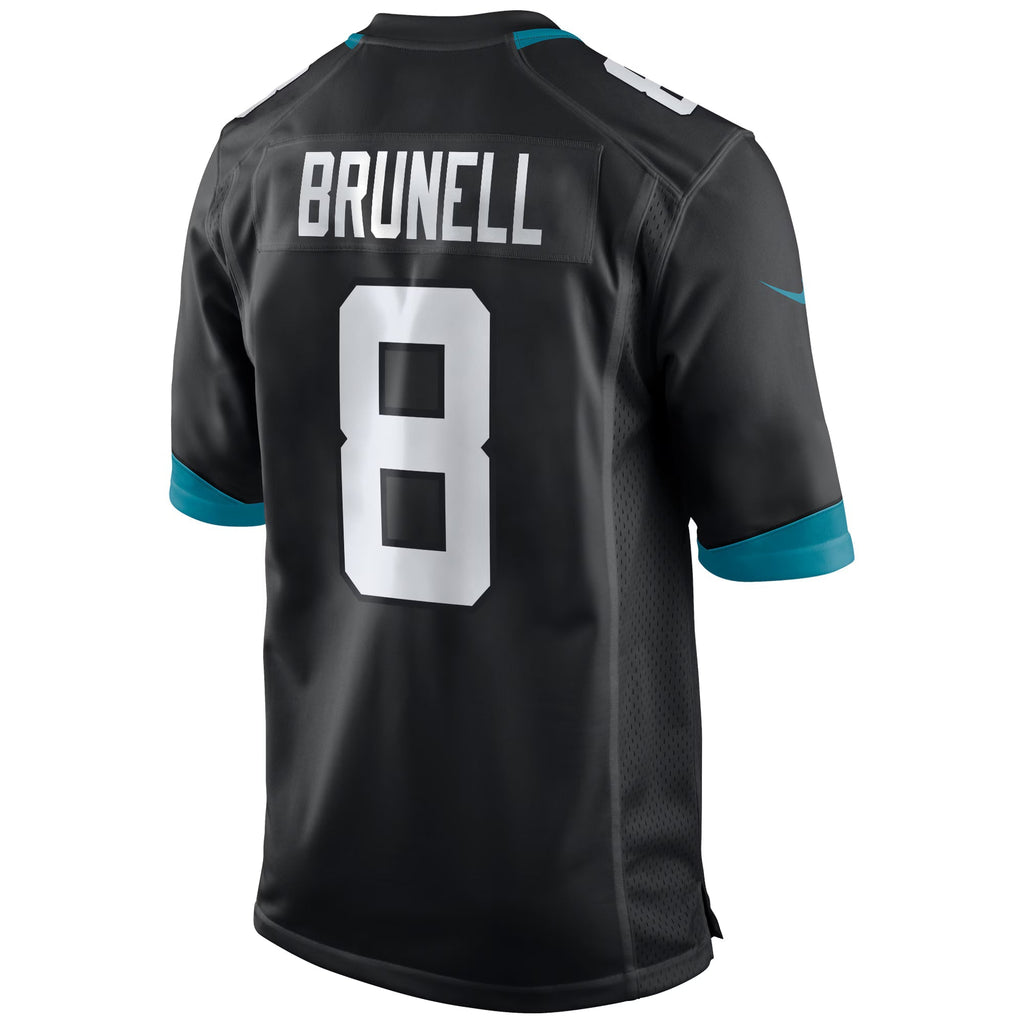 Jacksonville Jaguars Mark Brunell Black Retired Player Alternate Game Jersey