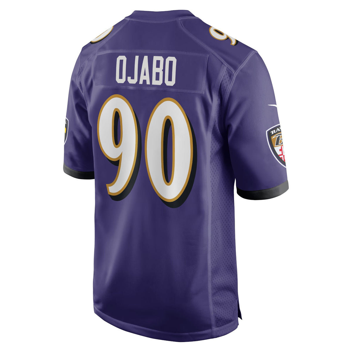 Baltimore Ravens David Ojabo Purple Player Game Jersey