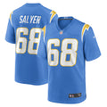 Los Angeles Chargers Jamaree Salyer Powder Blue Game Player Jersey