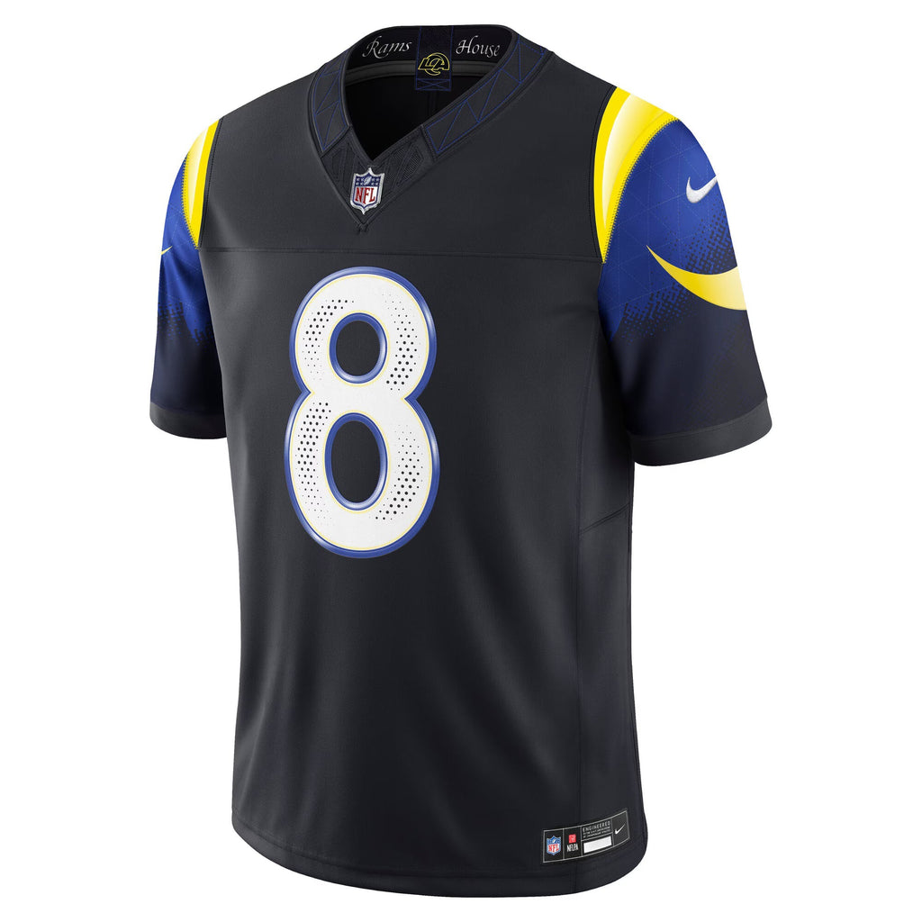 Los Angeles Rams Jared Verse Midnight Blue 2025 Rivalries Collection Limited Jersey