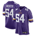 Minnesota Vikings Bo Richter Purple Team Game Jersey