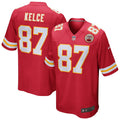 Kansas City Chiefs Travis Kelce Red Game Jersey