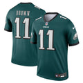 Philadelphia Eagles A.J. Brown Green Legend Player Performance Top